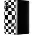 Black and White Zoomed Checkerboard Galaxy Z Fold4 5G Skin